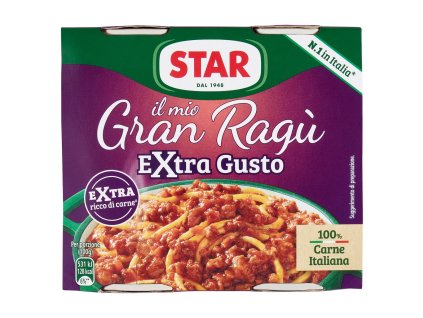 Star ragú extra chuť 2 x 180 g
