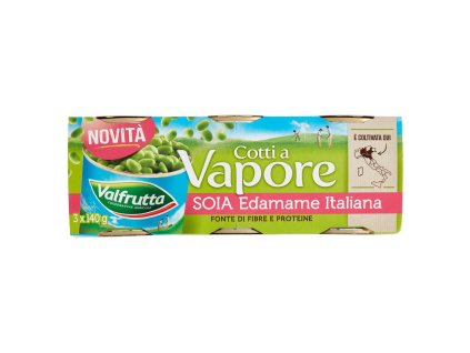 Valfrutta Sójové Edamame Vařené V Páře - 160g X3