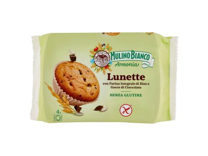 Mulino Bianco Lunette bezlepkové muffiny s kúskami čokolády 4x35g