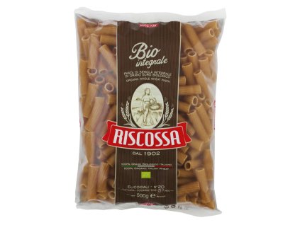 Riscossa Elicoidali °20 celozrnné bio těstoviny 500 g