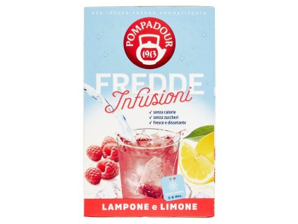Pompadour ledový čaj s malinami a citronem 18 ks