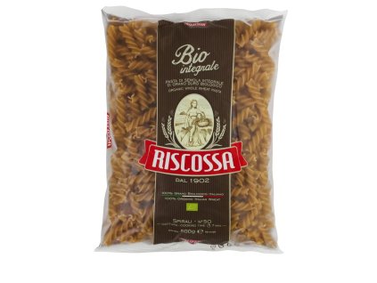 Riscossa Spirali°50 celozrnné Bio cestoviny 500g