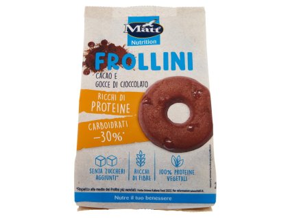 Matt & Diet Frollini S Kakaom A Čokoládovými Kvapkami - 200 gr