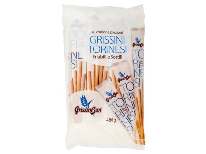 Grissin Bon tradičné talianske tenké grissini 480g