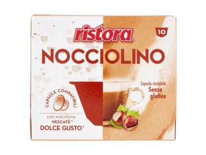 Ristora Dolce Gusto kapsle Nocciolino, 10 ks