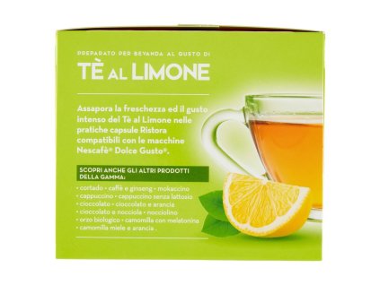 Ristora kapsule dolce gusto čaj citrón 10 ks