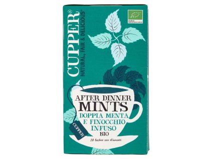 Cupper bio čaj mäta 20 ks