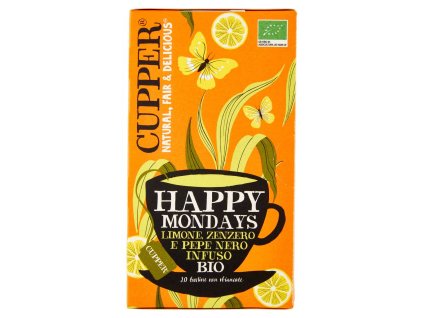 Cupper čaj s citronem a zázvorem 20 ks