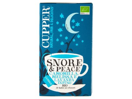 Cupper čaj proti chrápání s heřmánkem a meduňkou 20 ks