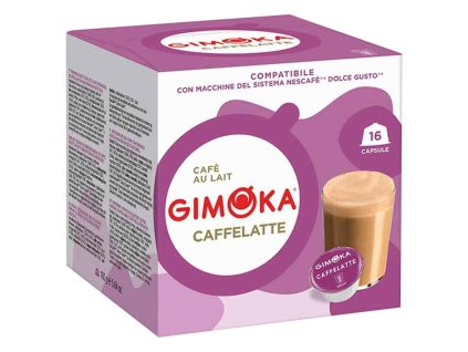 Gimmoka kapsule dolce gusto caffelatte 16 ks