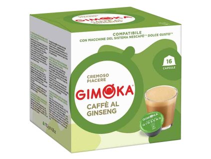 Gimoka Puro Aroma Ženšen Kapsle Comp. Dolce Gusto X16 Kapsle -