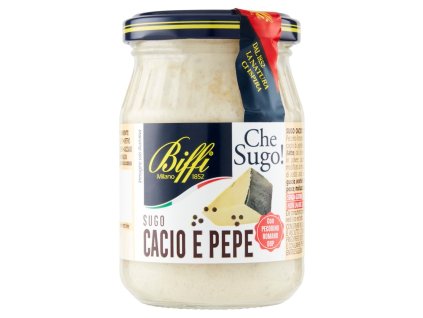 Biffi sýrová omáčka s černým pepřem 190 g