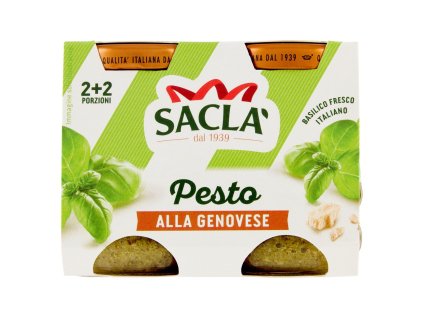 Saclà tradičné talianske bazalkové pesto 90g-2ks