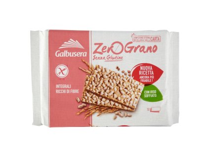 Galbusera bezlepkové celozrnné krekry s pufovanou ryžou 360g