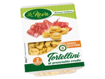 La Nova Tortellini bezlepkové těstoviny plněné prosciuttem 250 g