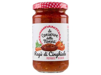 Conserve della Nonna ragú z divokého prasete 190 g