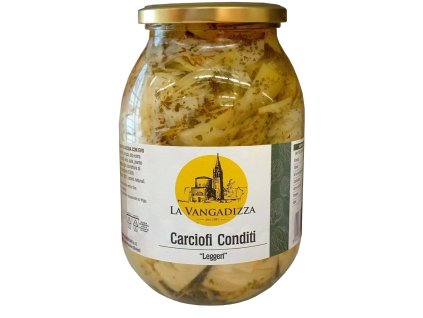 La vangadizza krájané artičoky s bylinkami 1062 ml