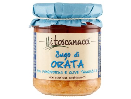 Toscanacci Omáčka Zo Zubáča, Paradajok A Olivového Šalátu - 180gr