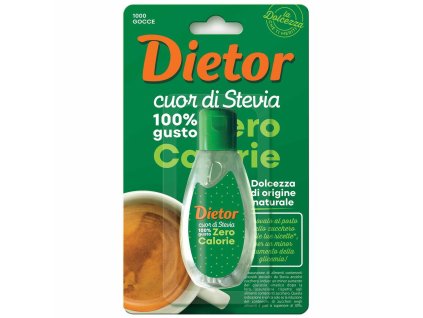 Dietor Tekuté Sladidlo So Stéviou Srdcovou - 50ml