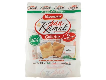 Biscopan Kamutové Sušenky - 40g X6