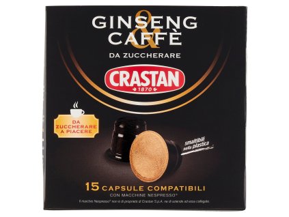 Crastan kávové kapsule so zázvorom kompatibilné s nespresso 15 ks