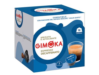 Gimoka Dolce Gusto bezkofeinová káva kapsle 16 ks