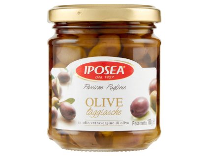 Olivy Iposea bez pecek v extra panenském olivovém oleji 212 g