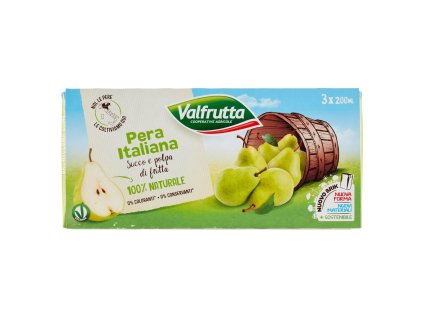 Valfrutta Hrušková Šťáva Tehla - 200ml X3
