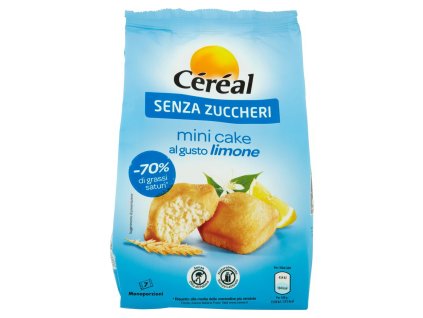 Céréal citrónový koláčik bez cukru 196g