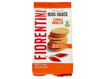 Fiorentini kukuricové chlebíčky s jemne sladkou chilli príchuťou 50g