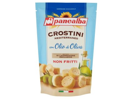 Panealba chrumkavé mini crostini s mediteránnym korením 100g