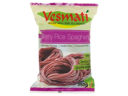 Vesmati Berry Rice Spaghetti bezlepkové cestoviny 250g