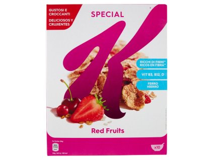 Kellogg´s lupienky s červeným ovocím 325g