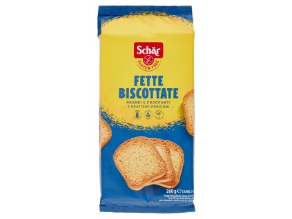 Schär Fette Biscottate Classiche Bezlepkové - 260g