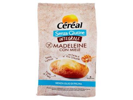 Cereal Bezlepková Celozrnná Madeleine S Medom - 170gr
