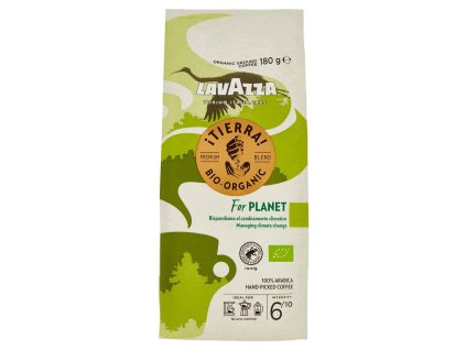 Lavazza mletá káva Tierra BIO organic for planet 180g