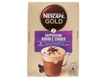 Nescafé Cappuccino Double Cocoa sáčky 8 ks