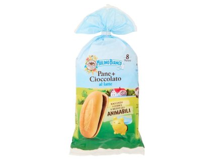 Mulino Bianco Chléb + Mléčná Čokoláda - 37,5g X8