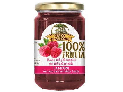 Orto D'Autore 100% Ovocný Malinový Džem - 340g