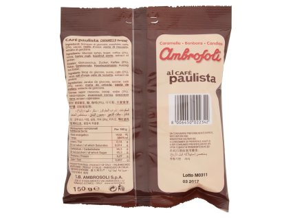 Ambrosoli Kávové Cukříky Paulista - 150g