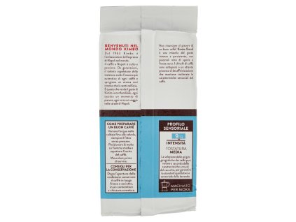 Kimbo bez kofeinu mletá káva 250g