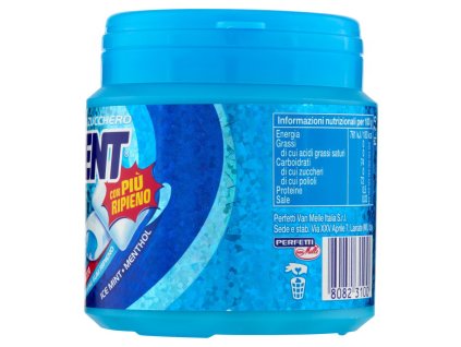 Perfetti Vivident Blast mentolové žuvačky bez cukru - 108 g