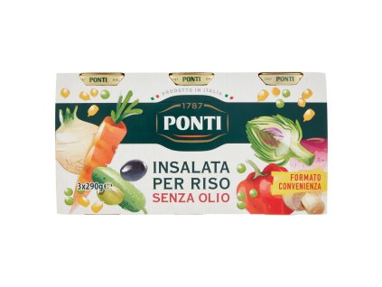 Ponti Salát K Rýži - 280gr X3