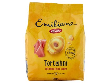 Barilla Tortellini vaječné těstoviny plněné prosciuttem 500 g