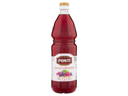 Ponti vínny ocot červený PET 1l