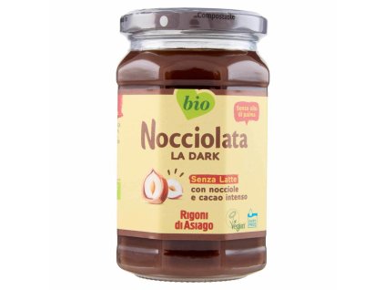 Rigoni Di Asiago nátierka z tmavej čokolády BIO bez mlieka 325g