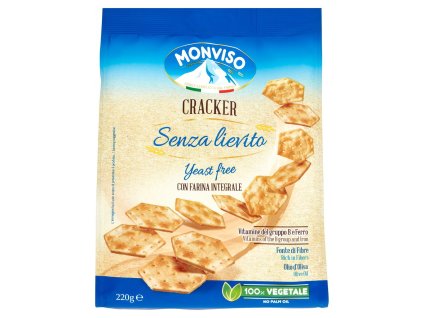 Monviso krekry bez kvásku z celozrnnej múky 220g