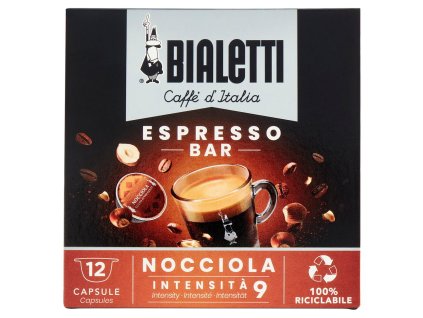 Bialetti nocciola espresso kapsle lískový oříšek 12 ks