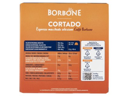 Caffe' Borbone Kapsle Cortado Kompatibilní S Dolce Gusto - 16ks
