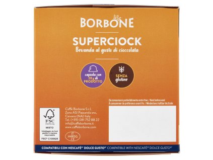 Borbone caffé čokoláda kapsule dolce gusto 16 ks